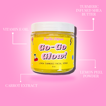 Load image into Gallery viewer, Go Go Glow Lemon Turmeric Facial Scrub