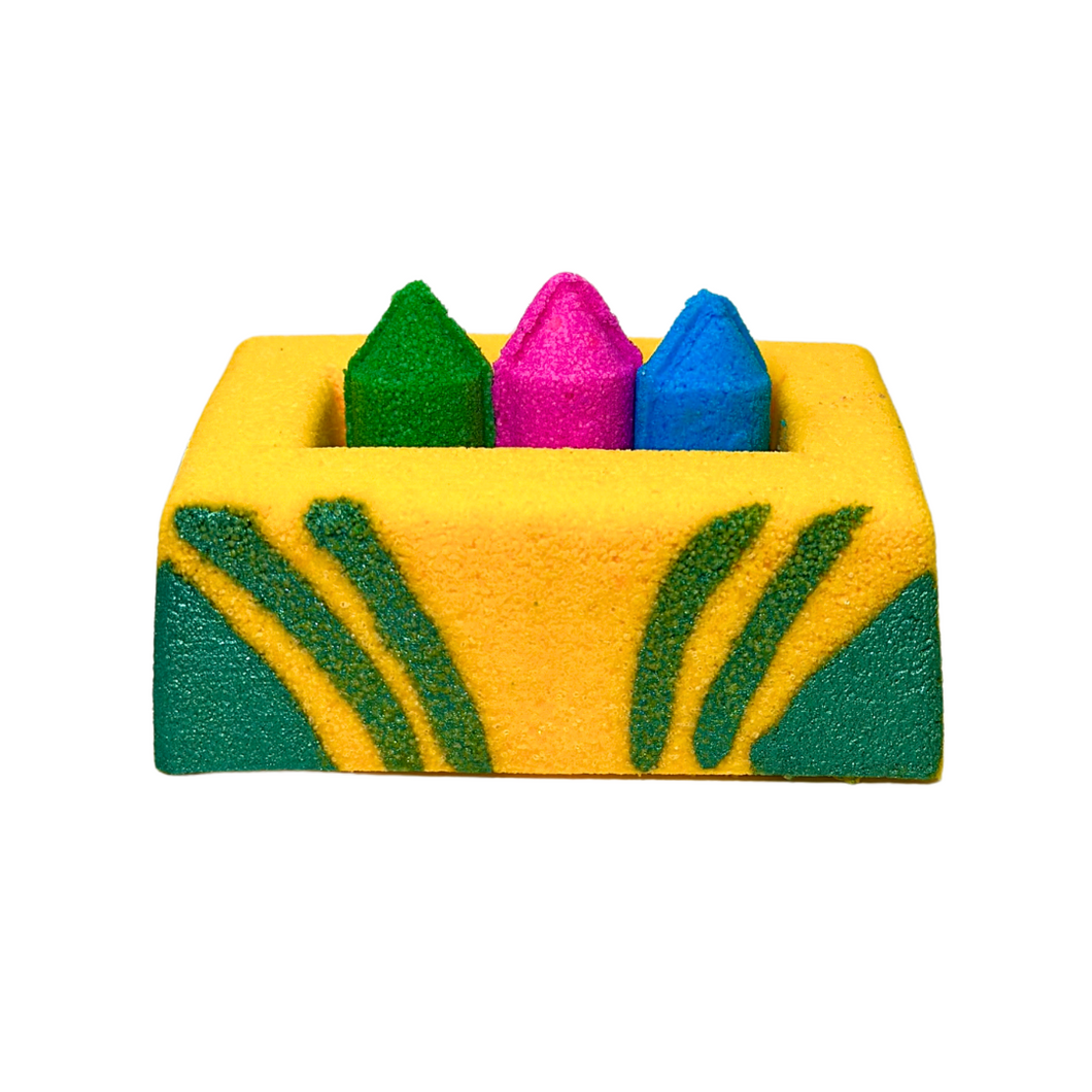 Crayon Box Bath Bomb