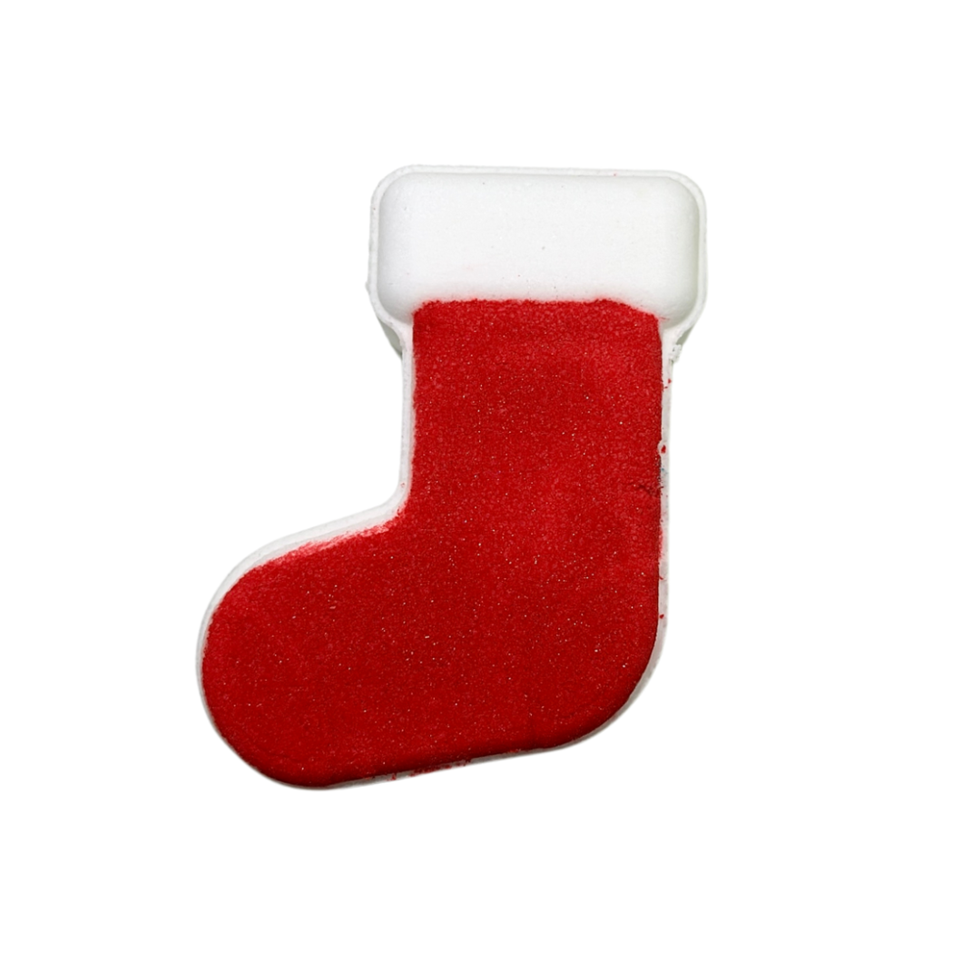 Stocking Glitter Bath Bomb