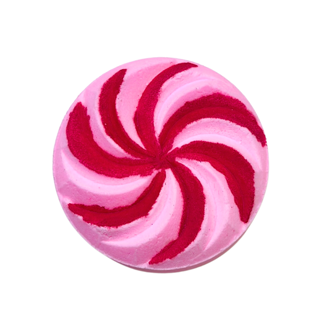 Pink Peppermint Bath Bomb