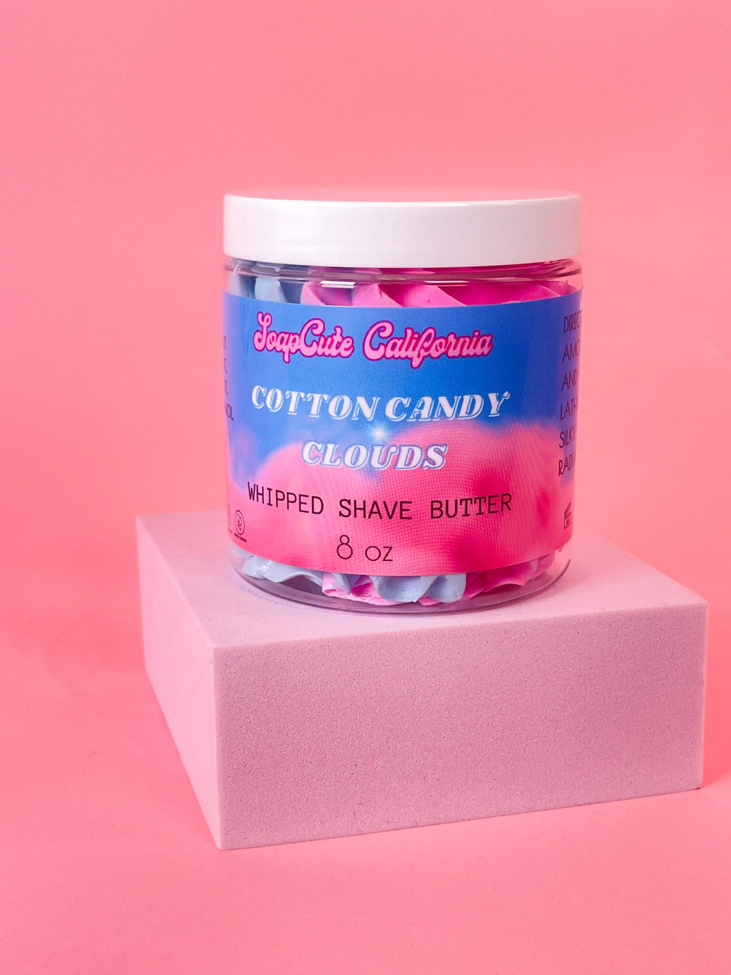 Cotton Candy Clouds Whipped Shave Butter
